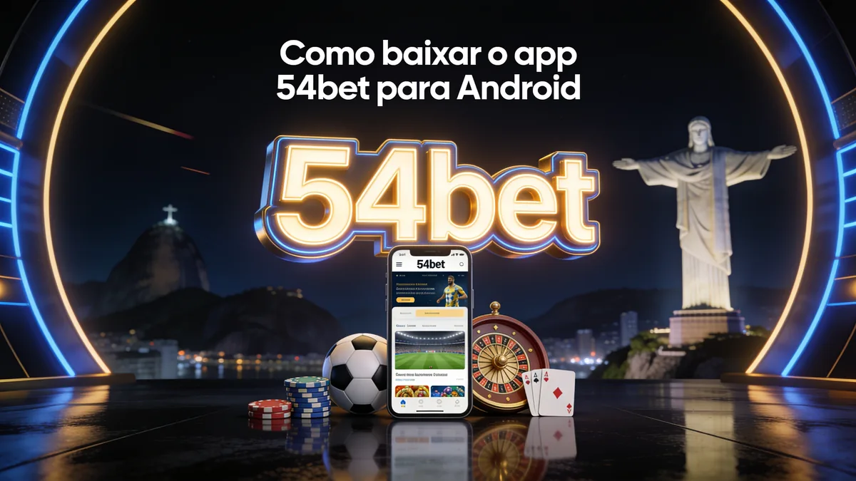 Como baixar o app 54bet para Android para jogadores no Brasil